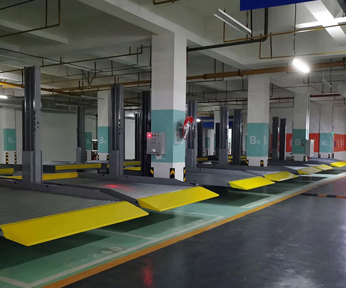 遂寧二層升降平移停車立體車庫出租