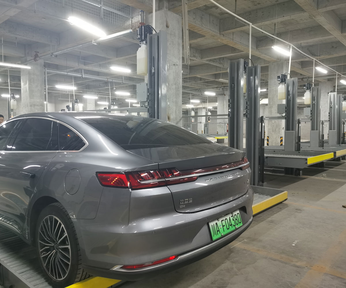翠屏雙柱簡易式立體停車設備過規劃