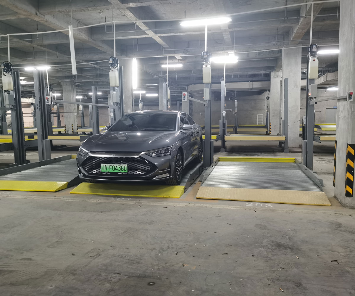 巴中2柱立體停車設備短租