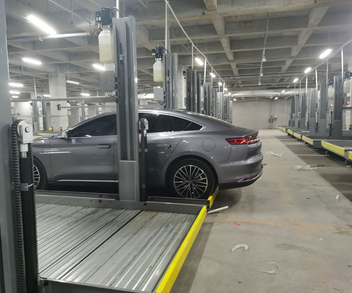 大安兩層簡易類立體停車位二手