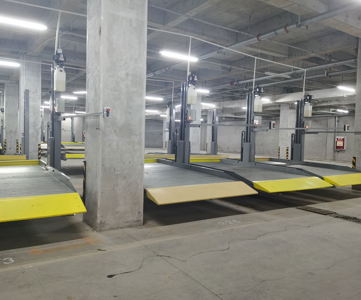 西充二層簡易升降機械停車場回購