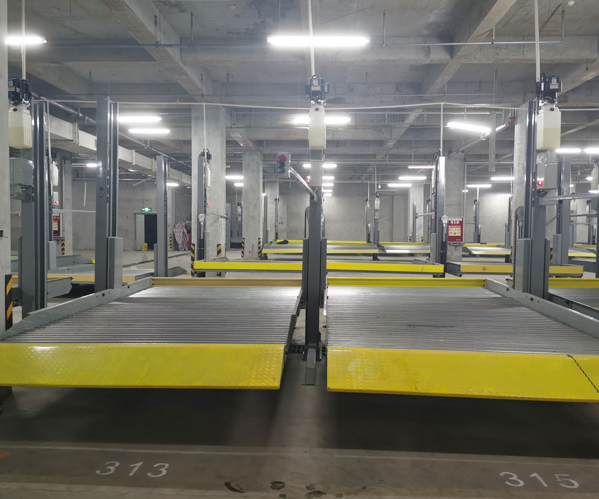 彭山升降平移式機械停車位過規劃
