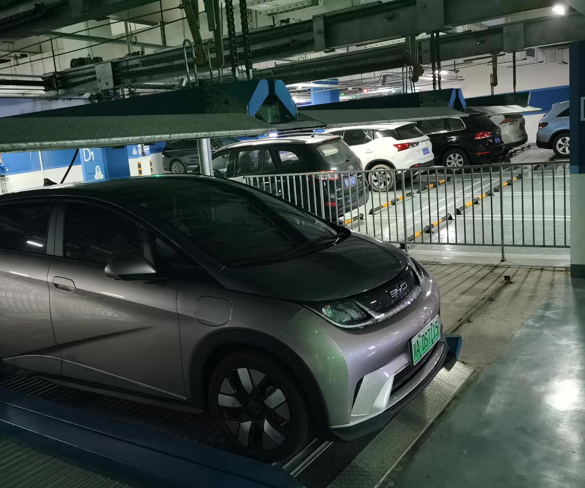 金陽升降平移式立體車庫過驗收