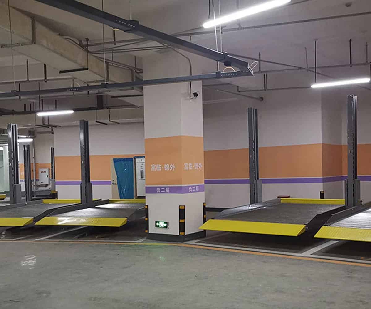 雷波PSH升降平移式機械車庫改造