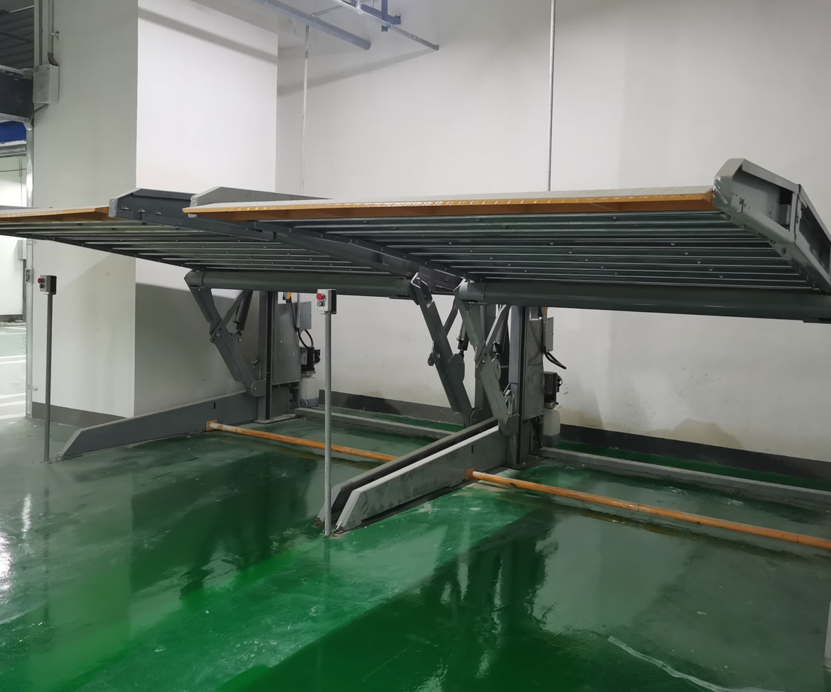 金陽簡易升降機械式立體車庫改造
