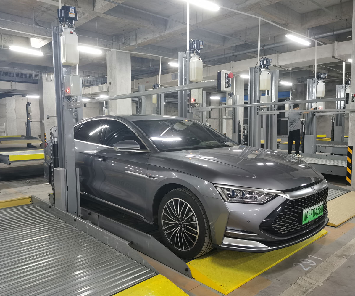 壤塘四柱簡(jiǎn)易式機(jī)械立體車(chē)庫(kù)租賃