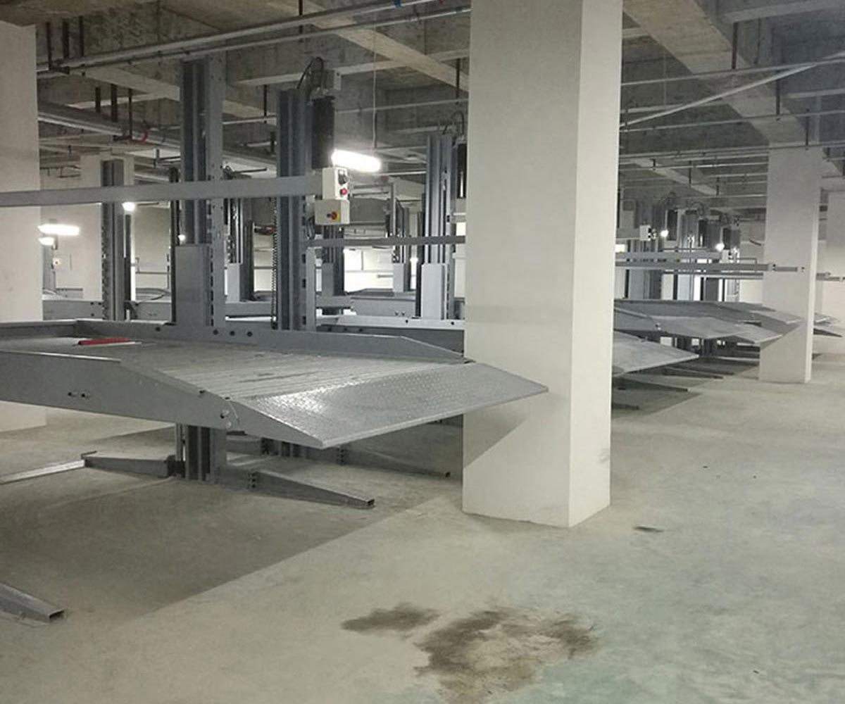 青白江兩柱簡易式機械式停車設備出租