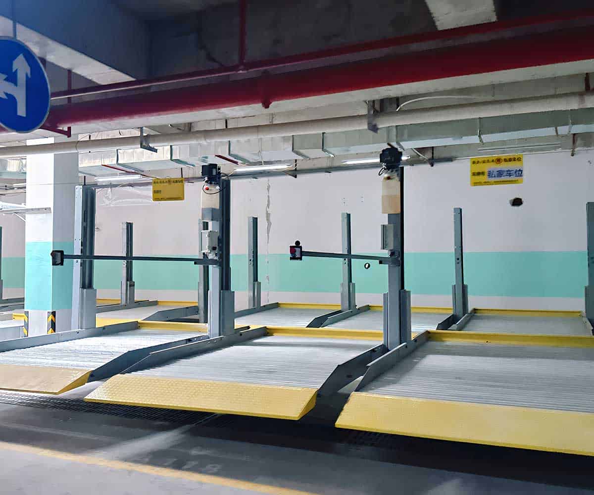 丹巴四柱式機械式停車設備短期租賃造價分析