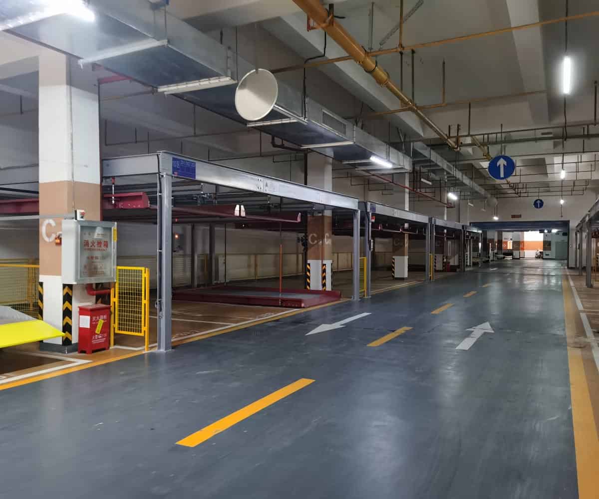 犍為兩柱簡易升降類立體車庫