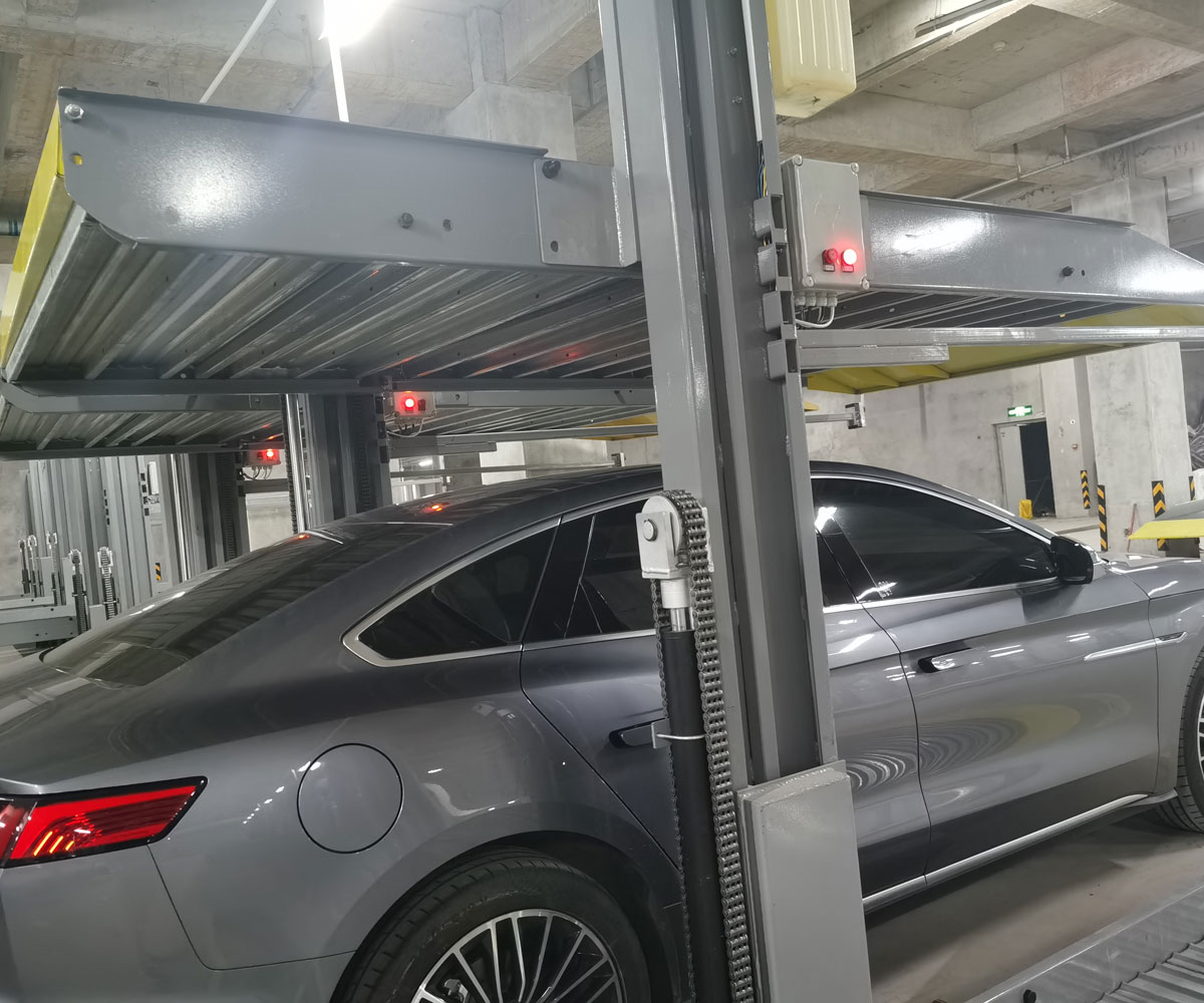 犍為雙柱簡易式停車設備