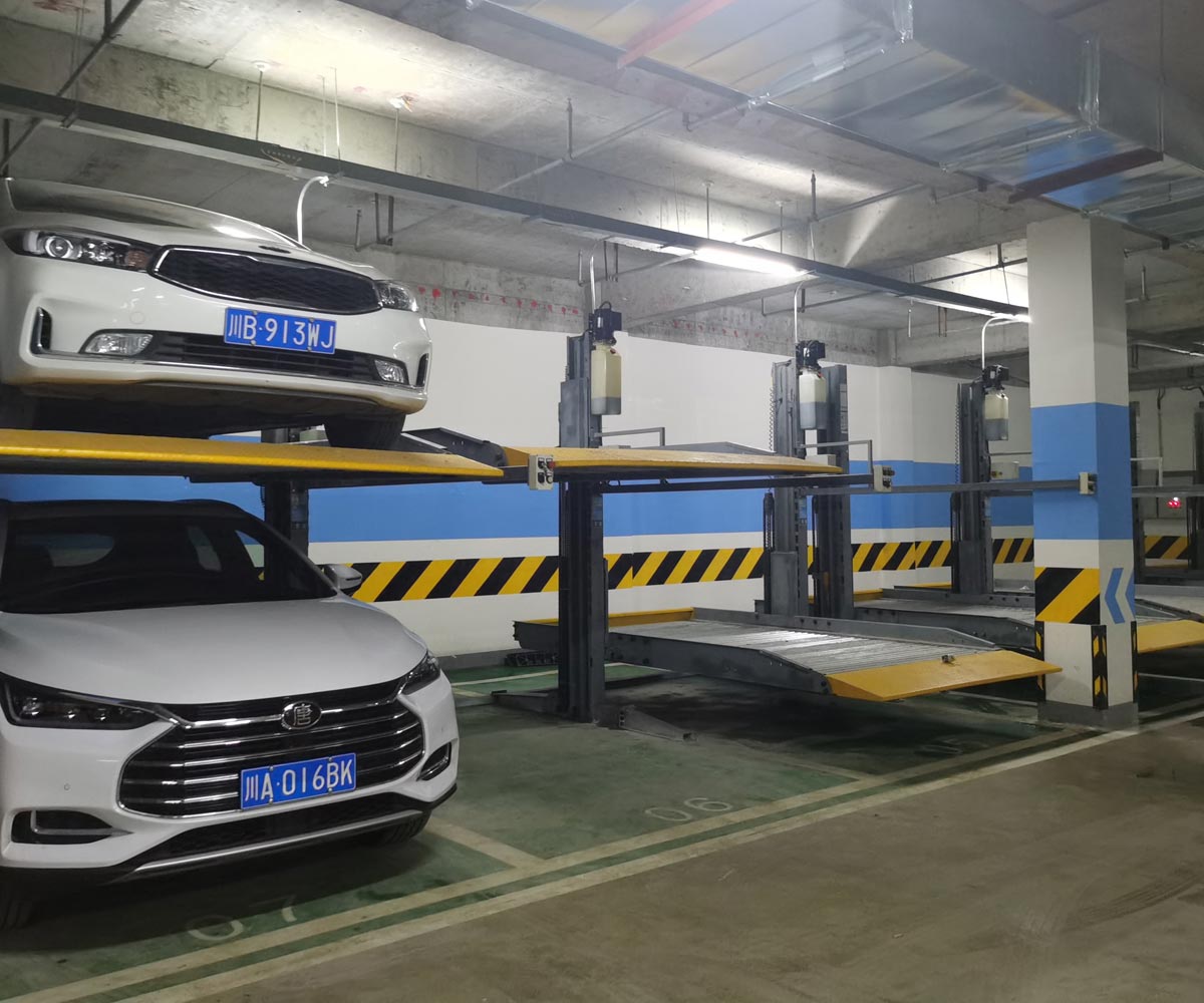 理縣俯仰立體車庫停車設備