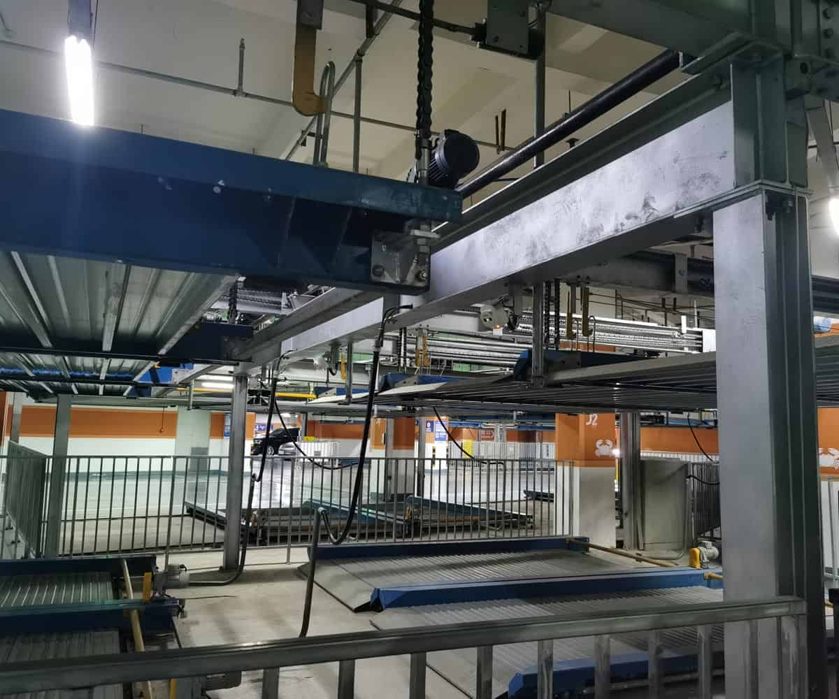 犍為PSH梳齒交換升降橫移機械式立體停車設備